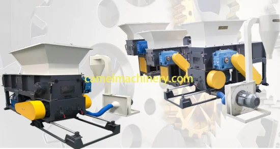 Waste Pipe Lumps Plastic Shredder and Crusher All in One Price Recycling Machine Hose Crushing Machine Plastic Waste Shredding Machinery