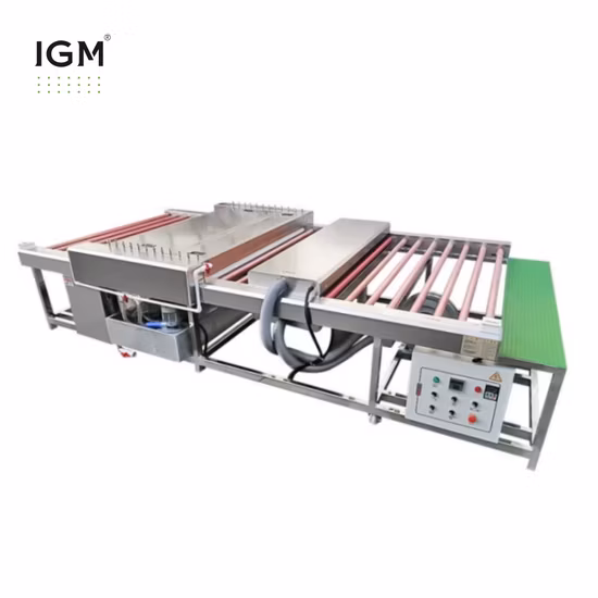 Horizontal Glass Cleaning and Drying Machinery Glass Washer Equipment Glass Washing Machine