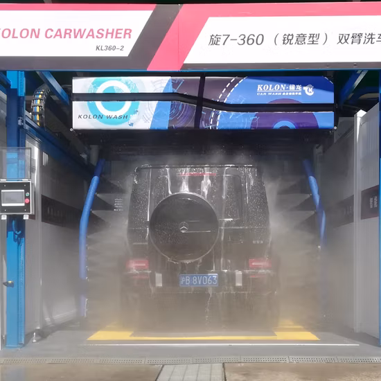 Sg02-a 360 Rotating Single Arm Automatic Touchless Car Wash Machine with Drying
