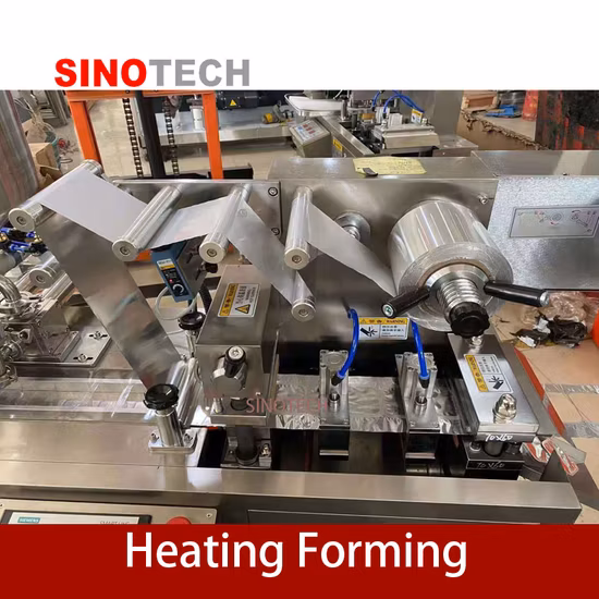 Automatic PVC Alu Alu Honey Tablet Capsule Blister Packing Machine