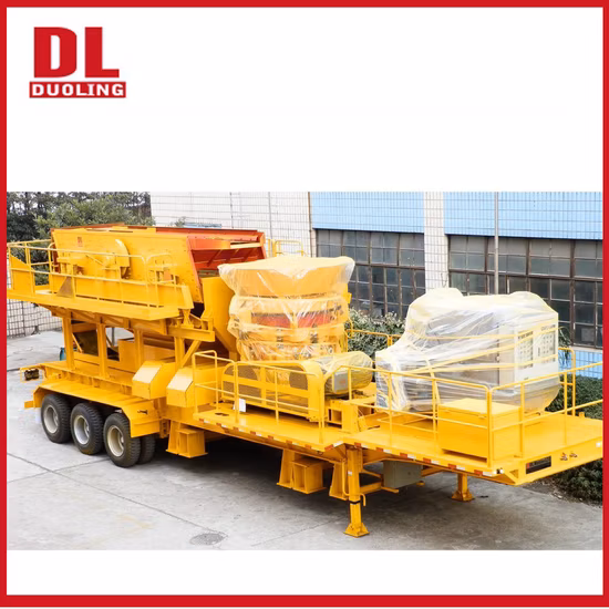 Duoling Road Construction Equipment Mobile Crushers Crushing Plant