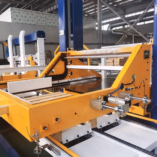 Custom Automatic End of Line Packing Machinery Bag Carton Box Palletizer for Rice Bag