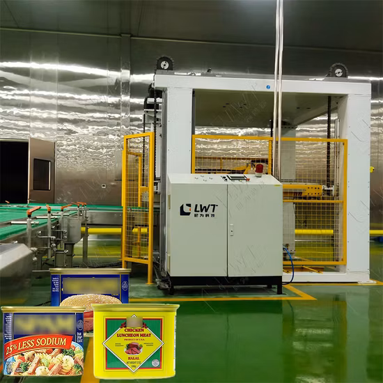 Manufacture Skin Care Products Dairy Packing Machinery Empty Can Palletizer