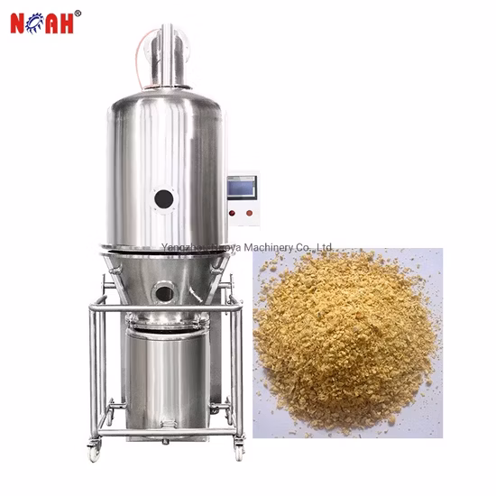 Gfg300 High Efficient Pharmaceutical Fluid Bed Dryer Medical Boiling Drying Machine